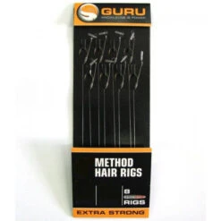 Guru Method Hair Rig 4" Haak 12 / 0.22mm (8st)