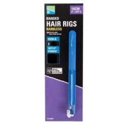 Preston Banded Hair Rig Barbless KKM-B Haak 14 0.19mm
