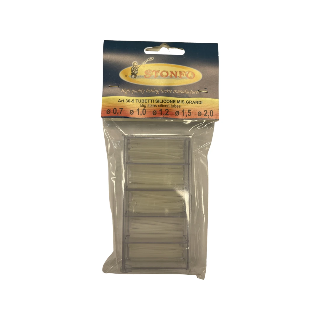 Stonfo Tubetti Silicone Large (0.7-1.0-1.2-1.5-2.0) 1 Stonfo Tubetti Silicone Large (0.7-1.0-1.2-1.5-2.0)