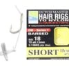 Preston Dutch Master Hair Rigs Haak 18 / 0.13mm (15cm)