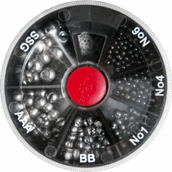 Dinsmores Soft Lead Shots - 6 Compartimenten