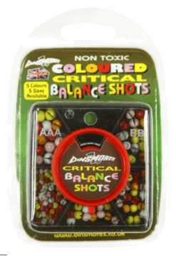 Dinsmores Critical Balance Shots Dispenser Coloured Fluo - 5 Compartimenten