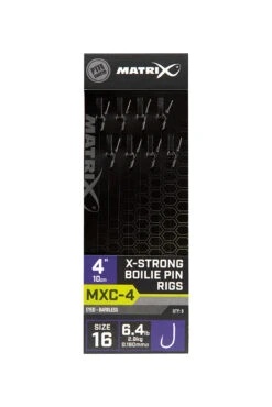 Matrix X-Strong Boilie Pin Rigs - MCX-4/Maat 16