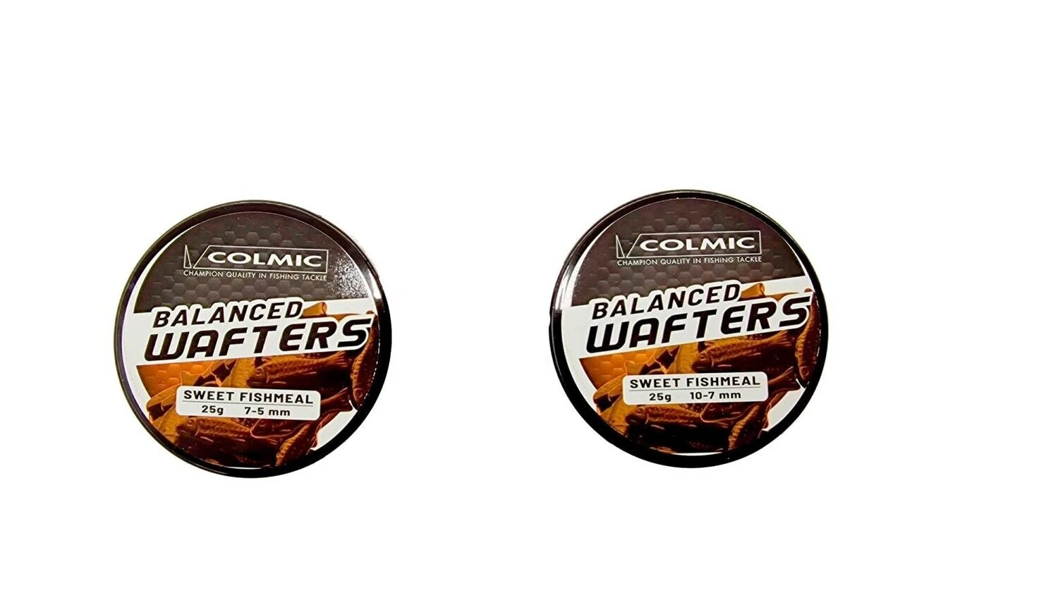 Colmic Wafters Sweet Fishmeal Brown 25g - 7x5mm 1 Colmic Wafters Sweet Fishmeal Brown 25g - 7x5mm